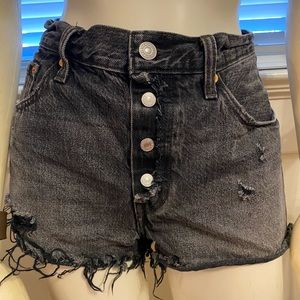 Levi’s 501 High waisted button Fly short